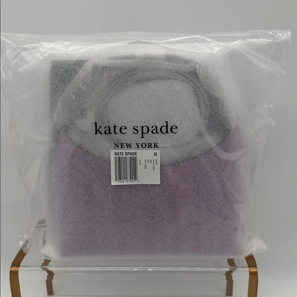 Kate Spade 454 Suede Mini Crossbody Wisteria Purple